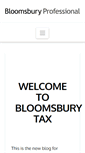 Mobile Screenshot of bloomsburytaxonline.com